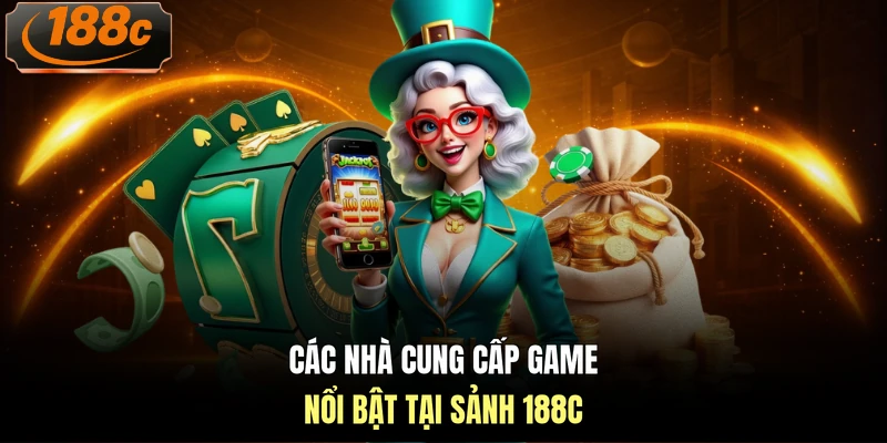 Các nhà cung cấp game nổi bật tại sảnh 188c